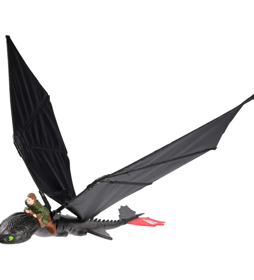 Dragons Movie RC Real Flying Toothless - Fjernstyret Drage