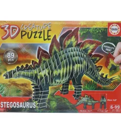 Educa 3D-Puslespil - Stegosaurus - 89 Brikker