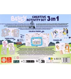 Educa Kreasæt - Bluey - 3 In 1 Creative Activity Set
