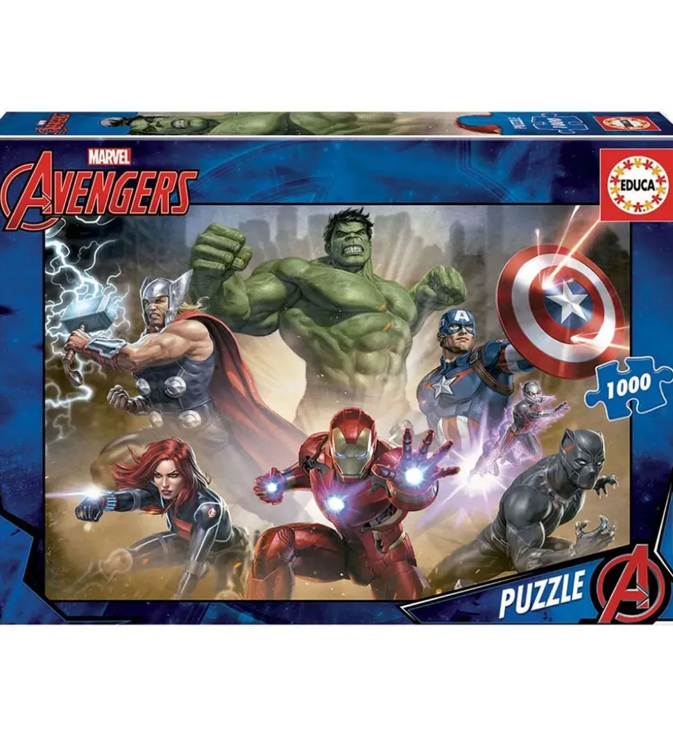 Educa Puslespil - 1000 Brikker - The Avengers