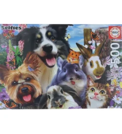 Educa Puslespil - Funny Selfie - 500 Brikker