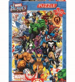 Educa Puslespil - Marvel Heroes - 48x34 cm - 500 Brikker