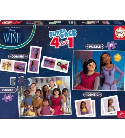 Educa Superpakke - 4 i 1 - Wish