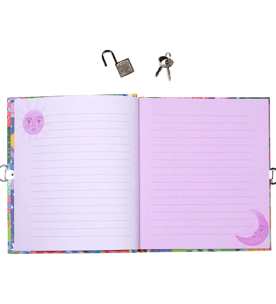 Eeboo Dagbog m. Lås - Bambi