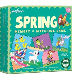 Eeboo Huskespil - 18 Par - Forår