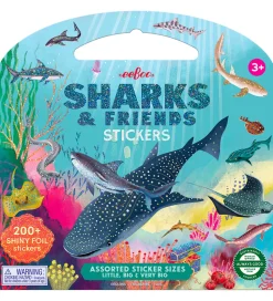 Eeboo Klistermærkebog - Hajer
