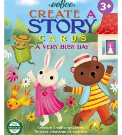 Eeboo Læringsspil - Fortæl En Historie Samtalekort - En Travl Da