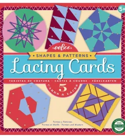 Eeboo Læringsspil - Lær At Sy-Kort - Farver Og Mønstre