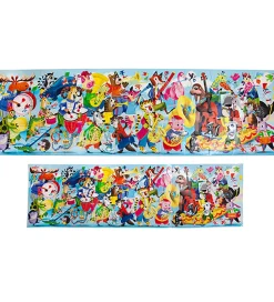 Eeboo Puslespil - 36 Brikker - 88,9x25,4 cm - Den Lange Musikpar