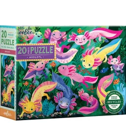 Eeboo Puslespil - 20 Brikker - 28x38 cm - Axolotl