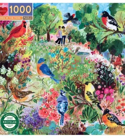 Eeboo Puslespil - 1000 Brikker - Birds In The Park
