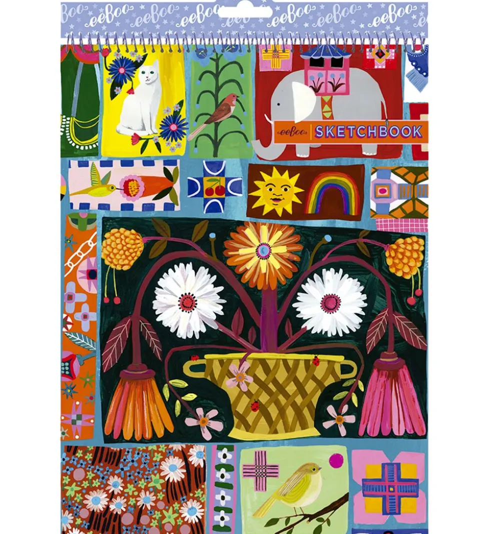 Eeboo Skitseblok - Dutch Quilt Sampler