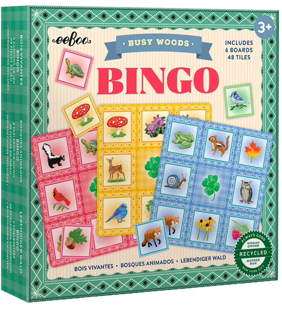 Eeboo Spil - Billedlotteri - Busy Woods