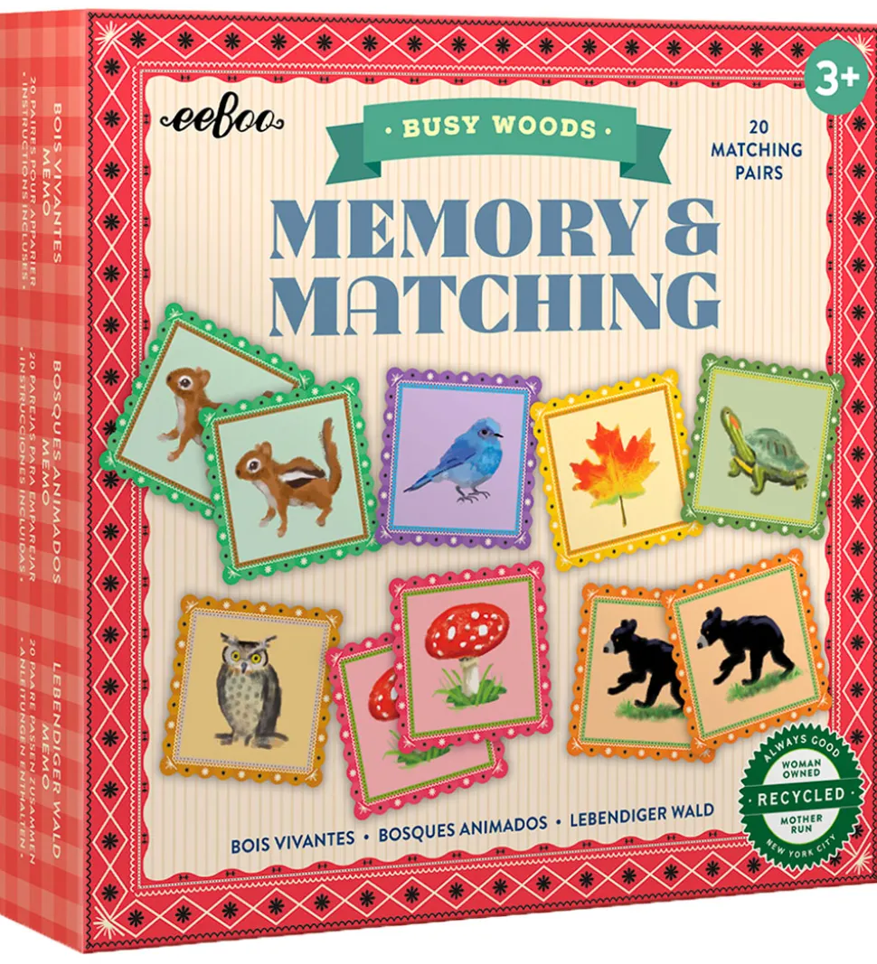 Eeboo Spil - Vendespil - Busy Woods