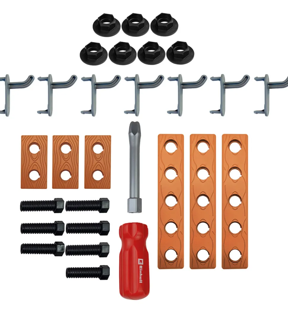 Einhell Værktøj - Legetøj - Værktøjsbænk - 3-i-1 - 85 Dele