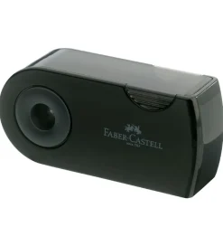 Faber-Castell Blyantspidser - Dobbelt Sleeve - Sort