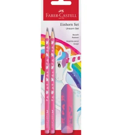Faber-Castell Blyantsæt - 3 Dele - Unicorn