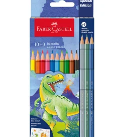 Faber-Castell Farveblyanter - 10+3 stk. - Dinosaur Metallic