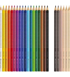 Faber-Castell Farveblyanter - 24 stk. - Multi/Skin Tones