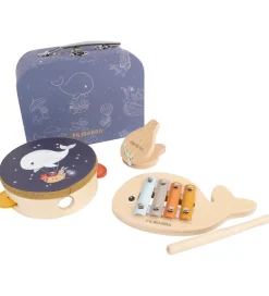 Filibabba Legekuffert - Mine Første Instrumenter i Træ