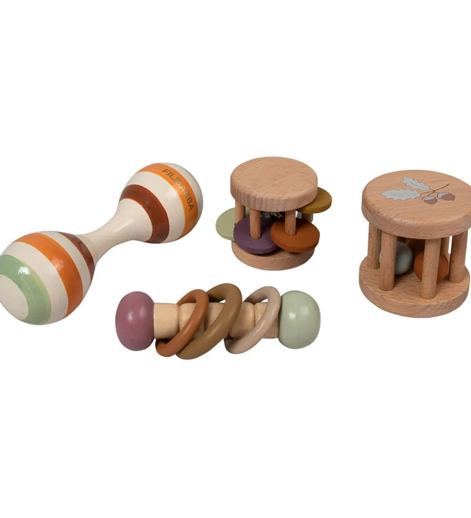 Filibabba Legekuffert m. Sanselegetøj - 5 Dele