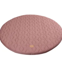 Filibabba Legetæppe - Quiltet - Ø 90 cm - Wild Rose