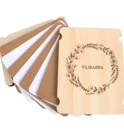 Filibabba Mini Blomsterpresse - Træ - 12x9 cm