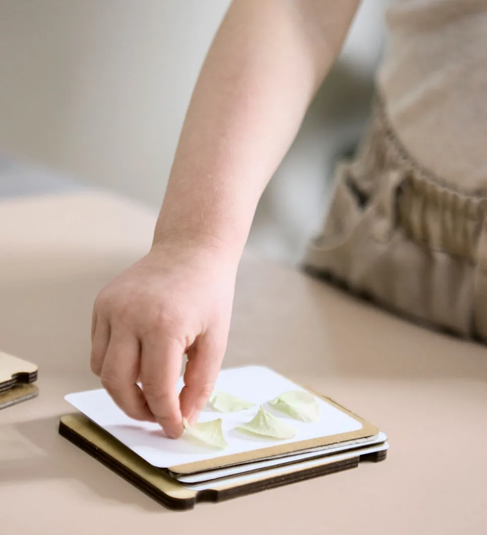 Filibabba Mini Blomsterpresse - Træ - 12x9 cm