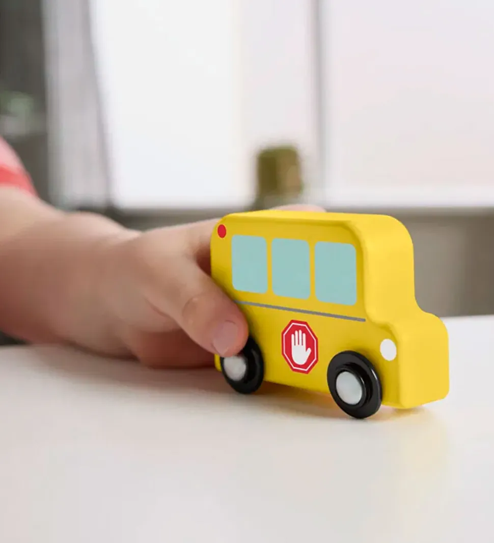 Fisher Price Biler - Træ - Små Køretøjer