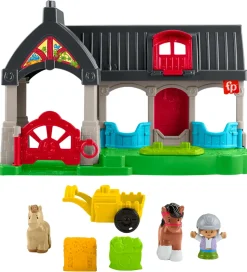 Fisher-Price Legetøj - Little People - Friendly Horse Stable