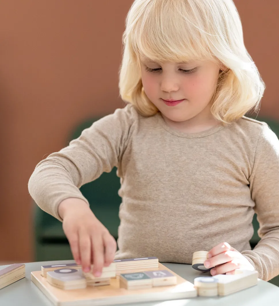 Flexa Play Puslespil - 9 Brikker - Lastbil