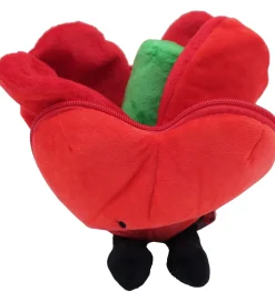 Flipetz Bamse - I love You Heart - Flower Red
