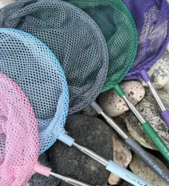 Follow the Duck Net - Telescopic Net - Dark Green