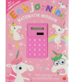Forlaget Bolden Aktivitetsbog - Enhjørning Matematik-mission - D