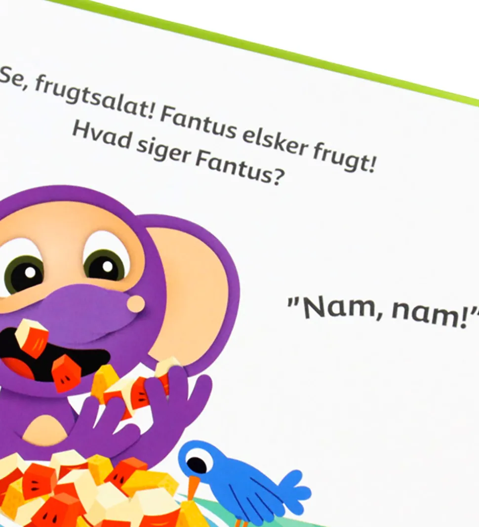 Forlaget Bolden Billedbog - Nam-Nam, Fantus! - En Smage Bog