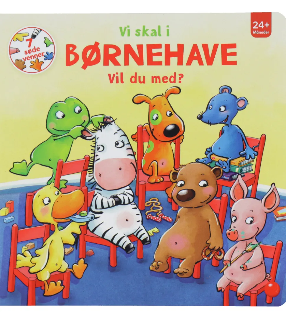 Forlaget Bolden Bog - 7 Søde Venner - Vi Skal i Børnehave