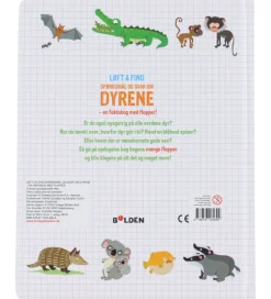 Forlaget Bolden Bog - Løft og Find - Spørgsmål Og Svar Om Dyrene