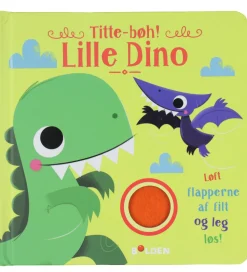 Forlaget Bolden Bog - Titte-Bøh! Lille Dino