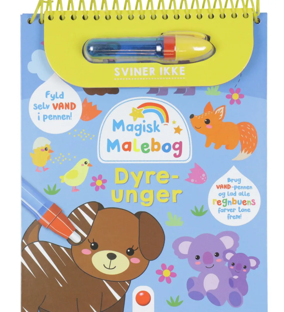 Forlaget Bolden Magisk Malebog - Dyreunger