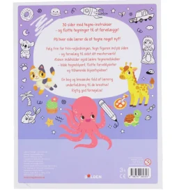 Forlaget Bolden Malebog - Lær at tegne - og farv så!