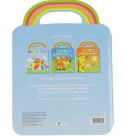 Forlaget Bolden Malebog m. Klistermærker - Flyver