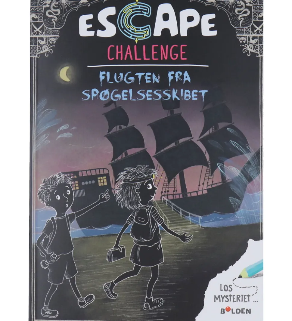 Forlaget Bolden Opgavebog - Flugten fra Spøgelsesskabet