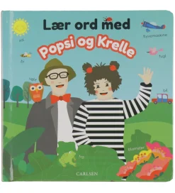 Forlaget Carlsen Billedbog - Lær Ord Med Popsi og Krelle - Dansk