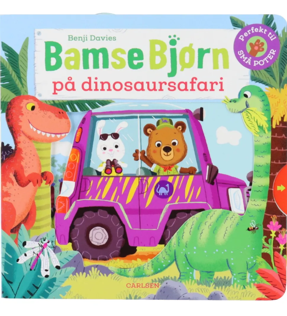 Forlaget Carlsen Bog - Bamse Bjørn på dinosaursafari