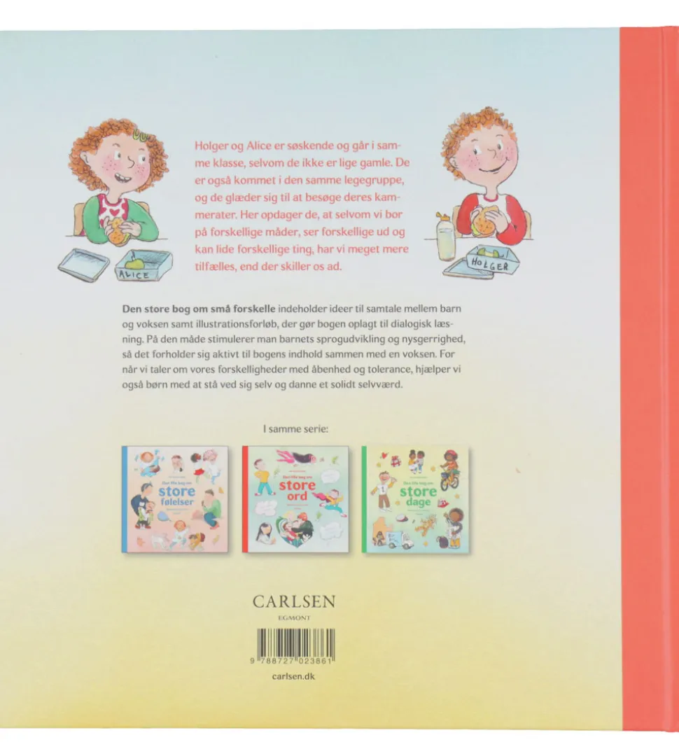 Forlaget Carlsen Bog - Den store bog om små forskelle - Dansk