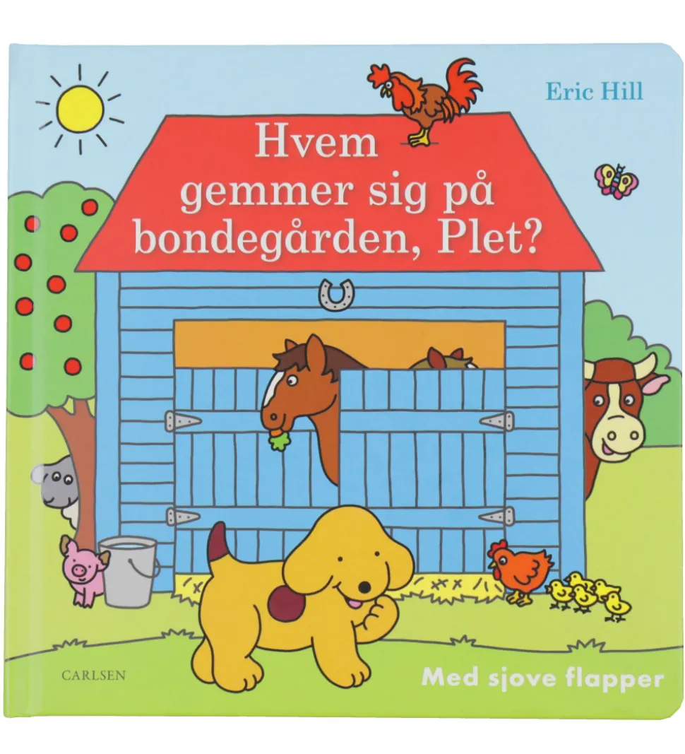 Forlaget Carlsen Bog - Hvem Gemmer Sig På Bondegården Plet - Dan