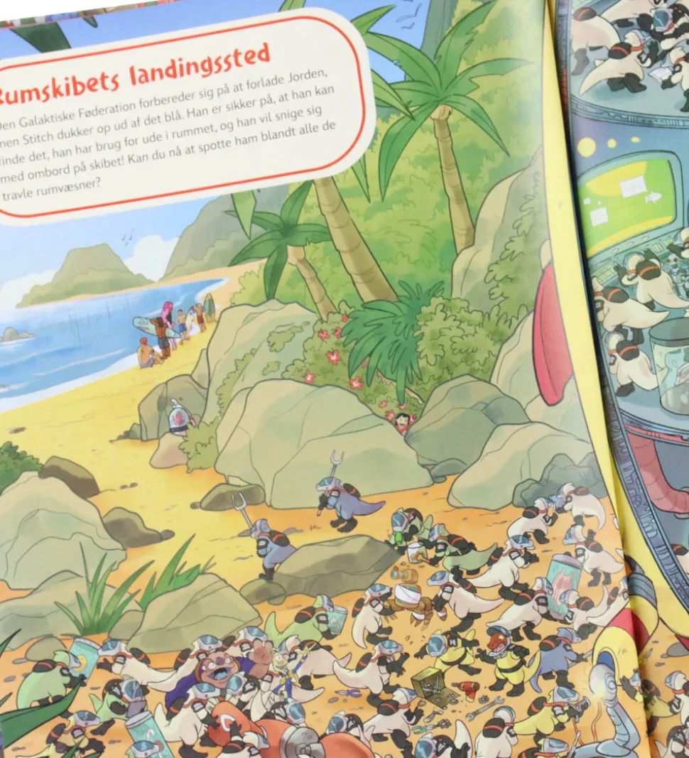 Forlaget Carlsen Bog - Hvor Er Stitch? En Søg Og Find-bog