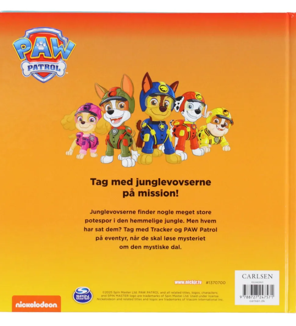 Forlaget Carlsen Bog - Junglevovserne - Paw Patrol