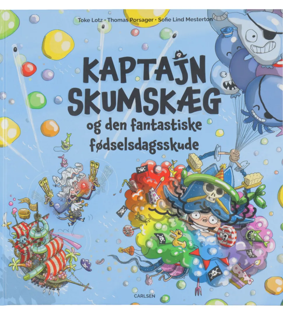 Forlaget Carlsen Bog - Kaptajn Skumskæg - Dansk