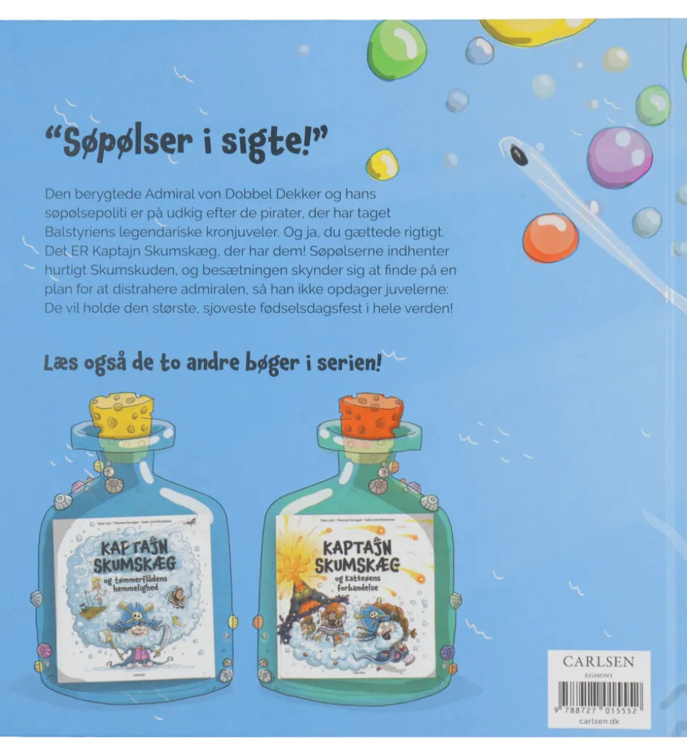 Forlaget Carlsen Bog - Kaptajn Skumskæg - Dansk